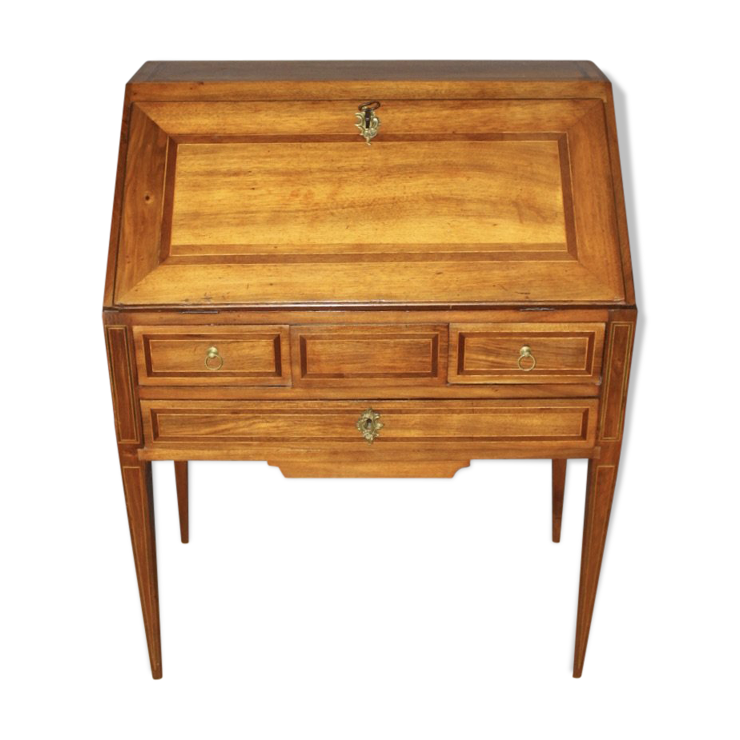 Louis XVI period slant-front desk