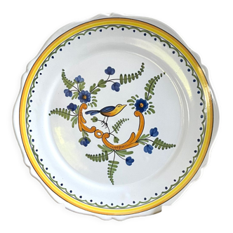 Decorative ceramic plate