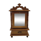 Wooden jewelry box 1 door and 5 drawers 34cm