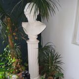Column with bust