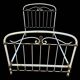Antique wrought iron bed from the 1900s