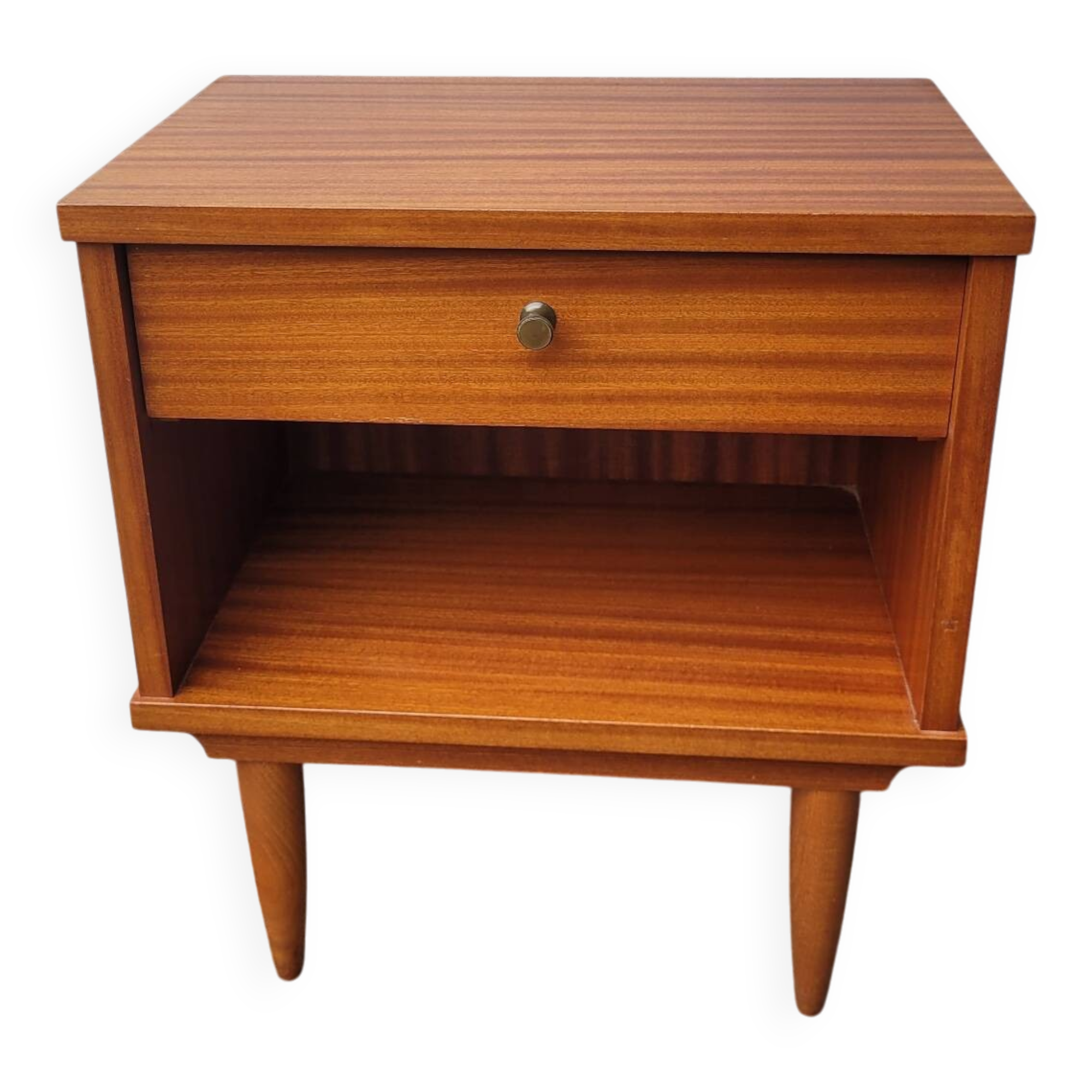 Vintage bedside table from the 1960s–1970s.