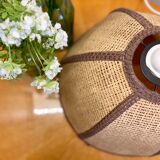 Rattan flower hanging lamp