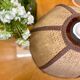 Rattan flower hanging lamp