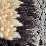 Berber carpet corridor beni ouarain vintage 90×255 cm