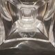 St. Louis crystal water glass duo 70s