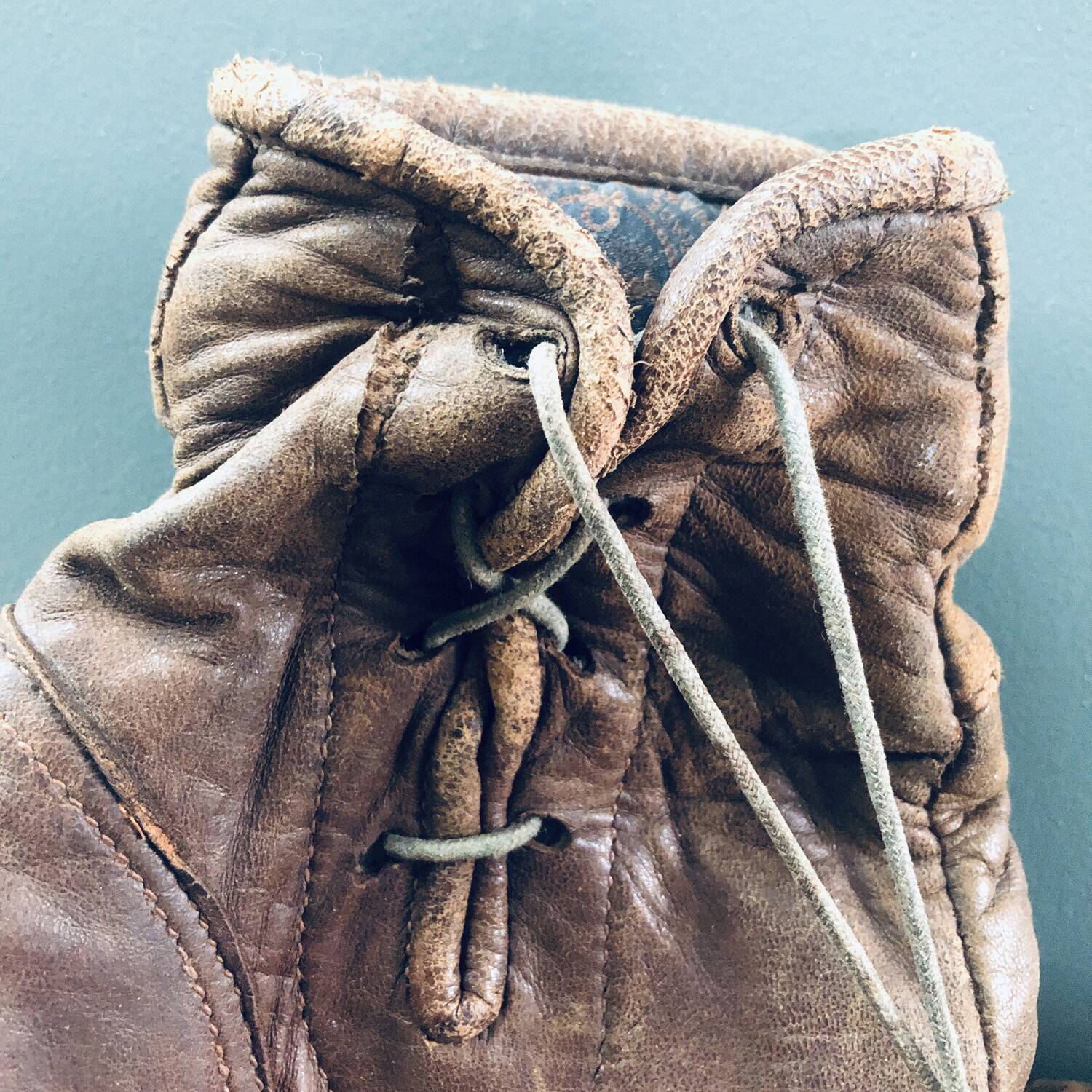 English boxing gloves from the 1920s