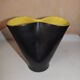 Vase Elchinger en corolle 1950 vintage