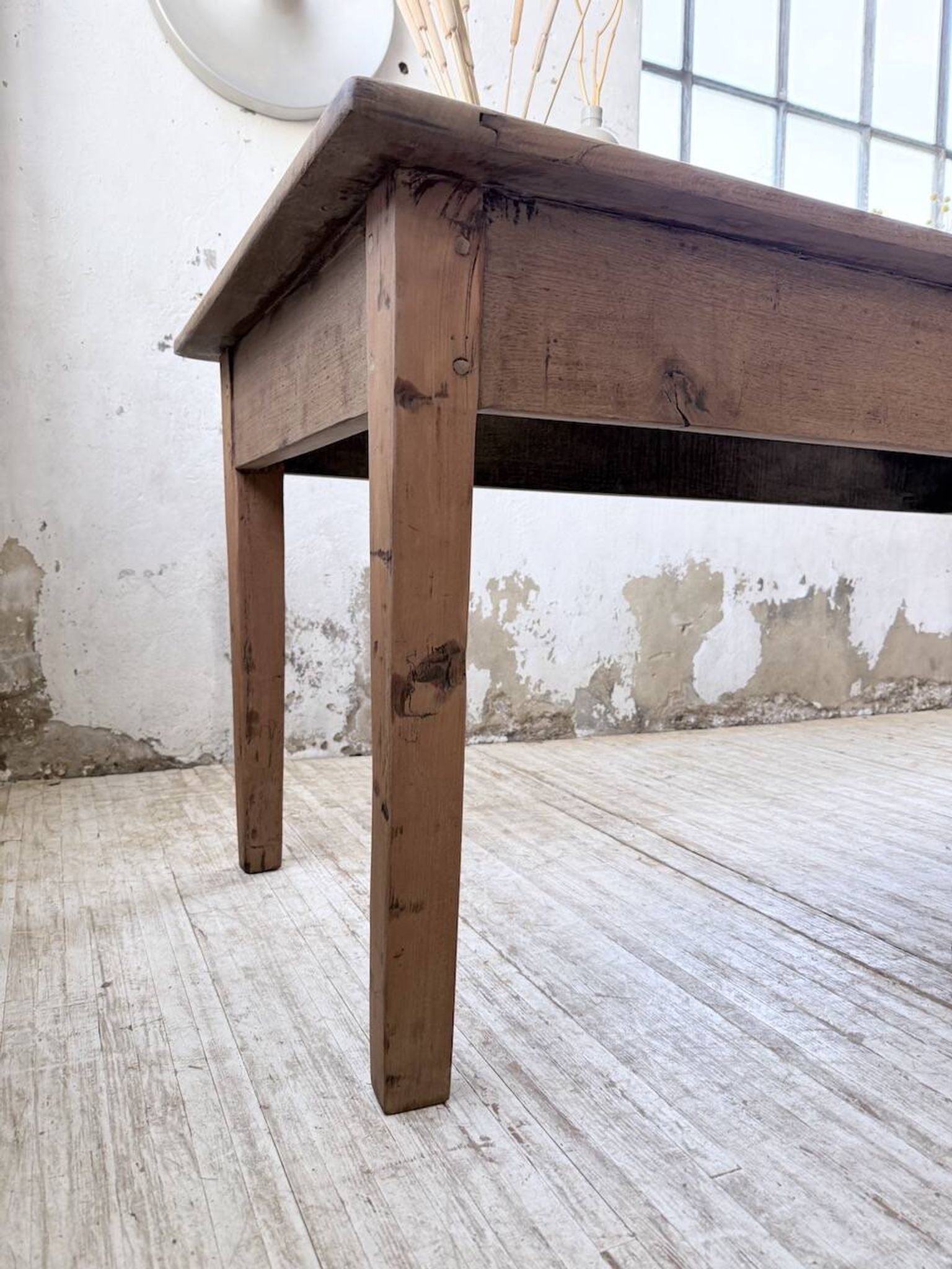 XL oak farmhouse table 1950 235cm