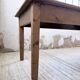 Table de ferme en chêne XL 1950 235cm