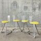 High chairs with plexiglass backrest Mirima, France