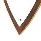 Scandinavian rosewood mirror, 88x43cm, Sweden, 1960