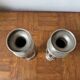 Pair of silver-plated vases/urns from the 1920s/30s.
