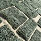 Moroccan Berber rug in green and white wool 200x300 cm – Designer rug con