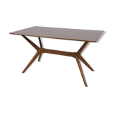 Table à manger en teck d’hélicoptère de G-Plan années 1960