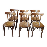 Lot de 6 chaises bistrot 