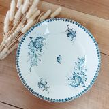 Round iron earth dish