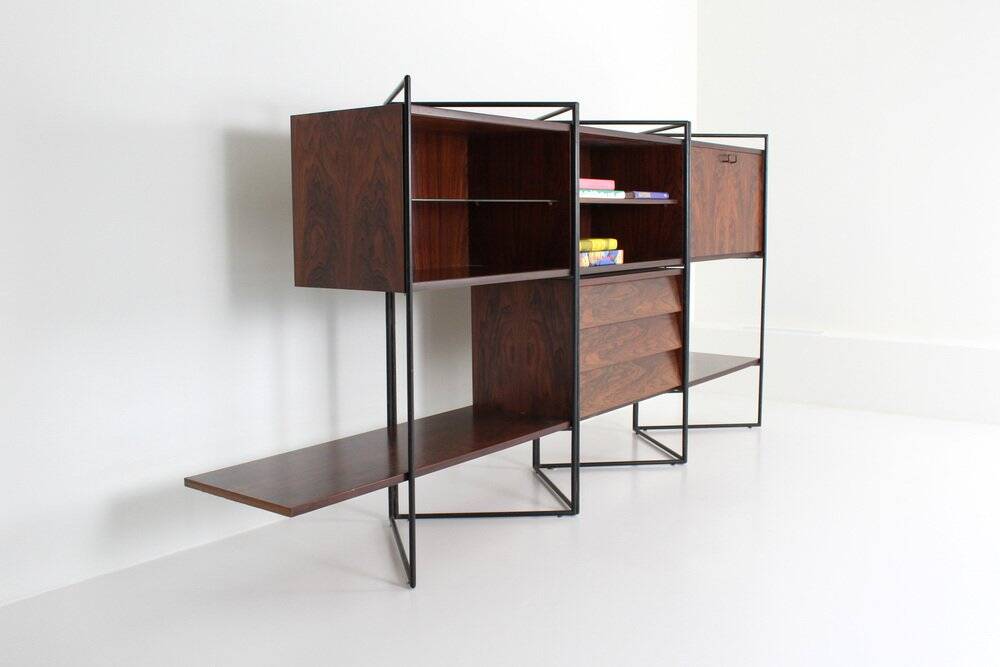 Adjustable wall unit by Taichiro Nakai for La Permanente Mobili, 1953