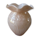Art Nouveau vase in pink opaline