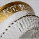Fuit cup or centerpiece by St Louis Crystal model Thistle