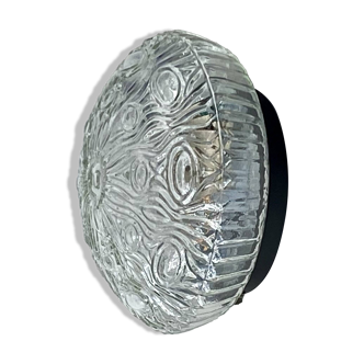 Small wall light ceiling light thick glass 1970 1980 LAMP-7328
