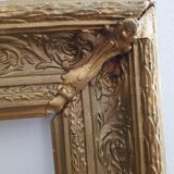 Gilded wood frame