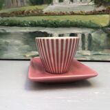 4 vintage ceramic coffee mugs edited by lbvyr circa