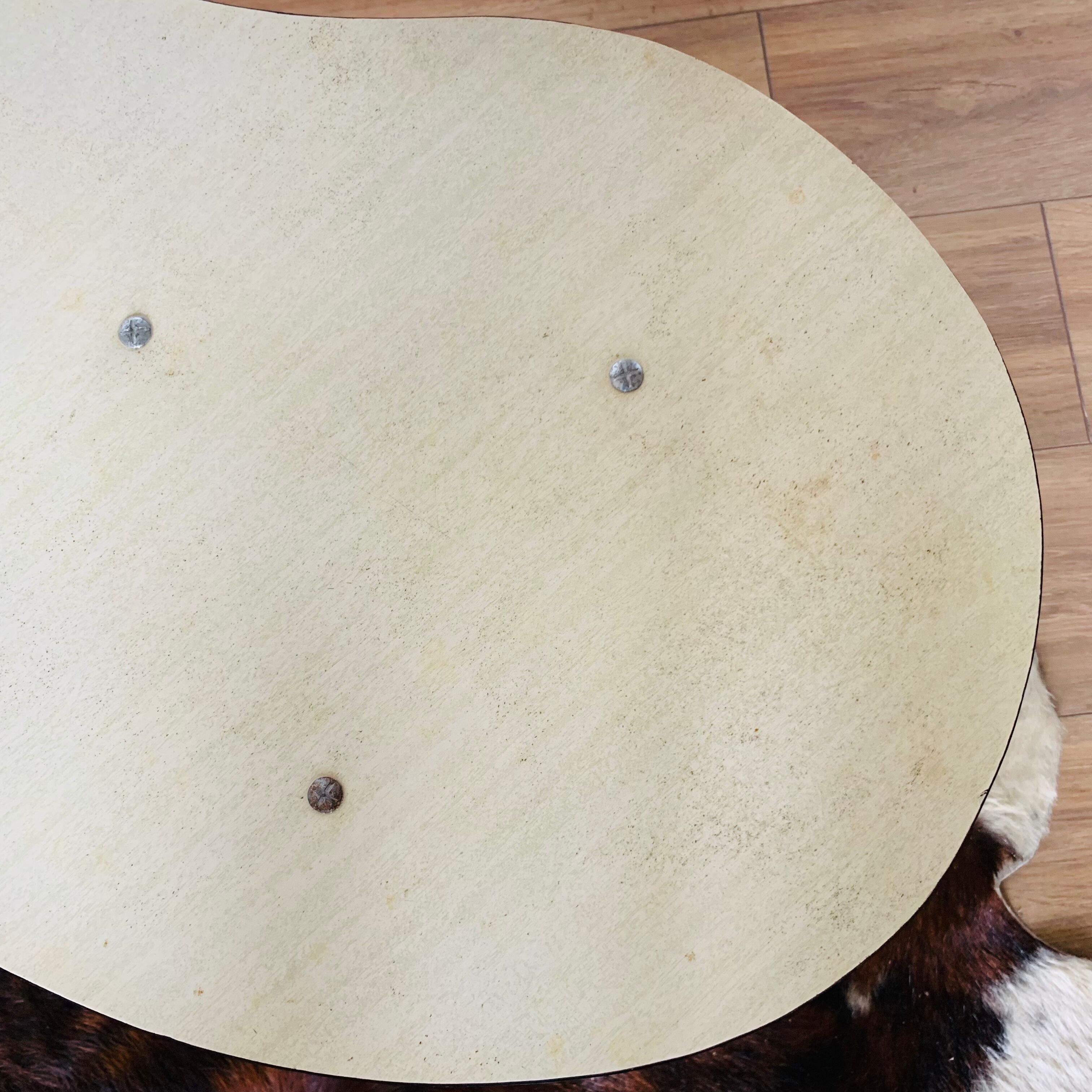 Vintage bean-shaped coffee table