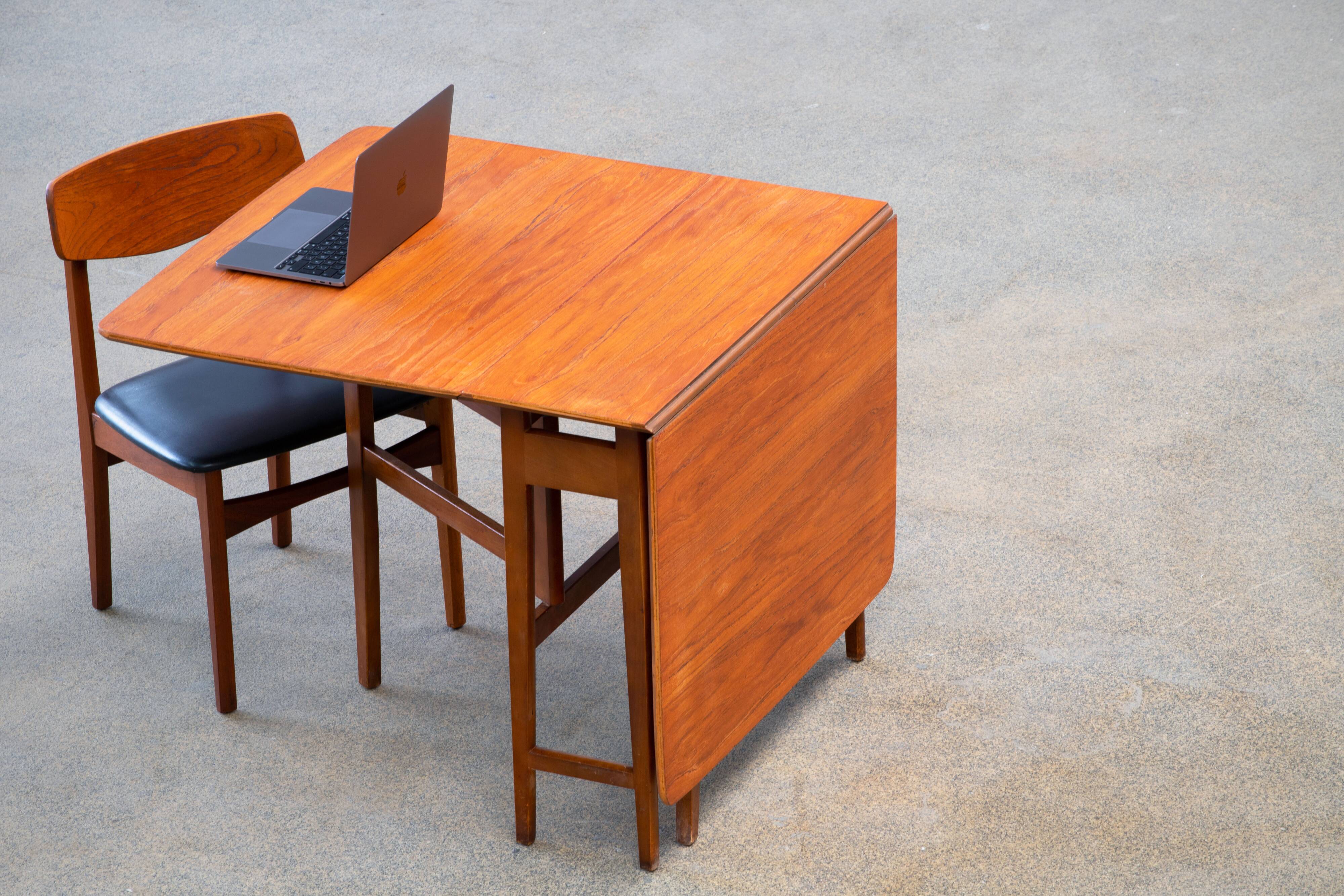 Scandinavian vintage folding table