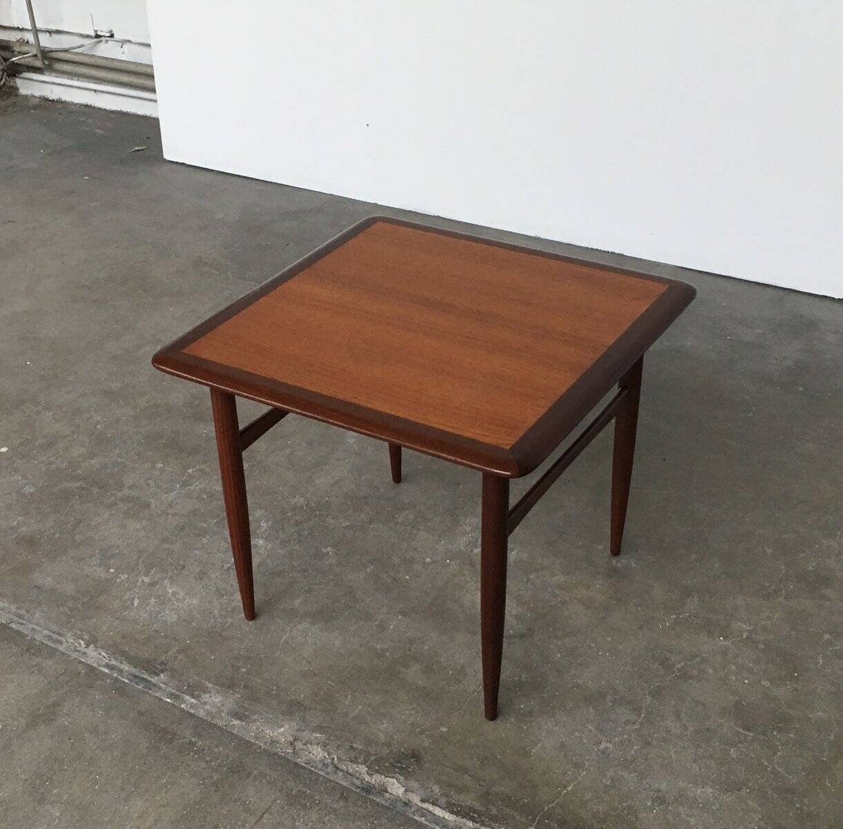 Vintage Swedish teak coffee table from the mid-century by HMB Möbler.