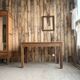 Art Deco table in solid oak (renovated)