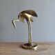 Oiseau prend son envol en laiton