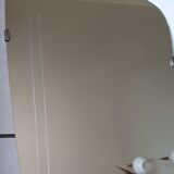 Mirror "rear-view mirror" of the 50s/60s, 74x34 cm