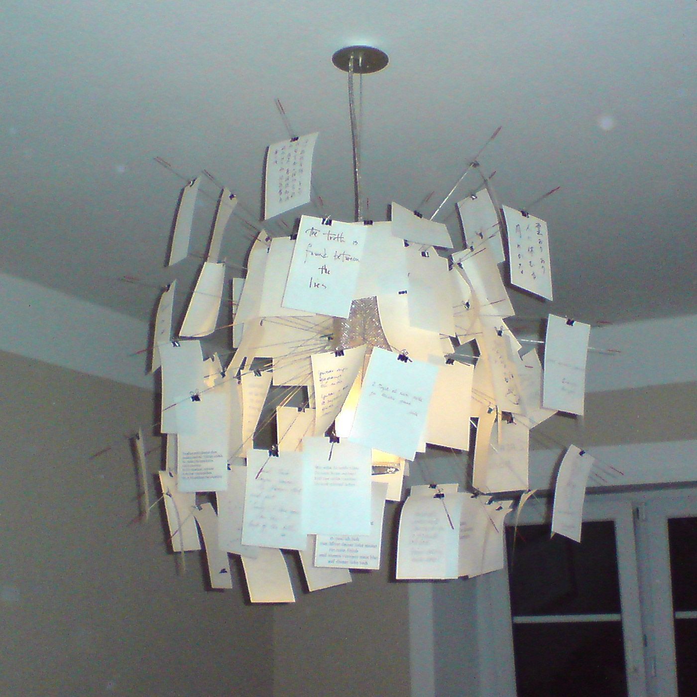 Zettel'z 5 lustre by Ingo Maurer