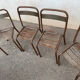 Set de 4 chaises Tolix T1