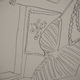 Henri Matisse: Attentive Woman, signed lithograph