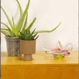 Fleur en verre design vintage