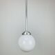 Suspension boule opaline art déco, 1930/1940