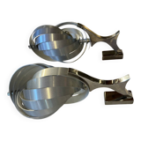 Pair of wall lights by Henri Mathieu
