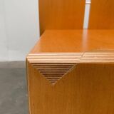 Postmodern chair with a high backrest