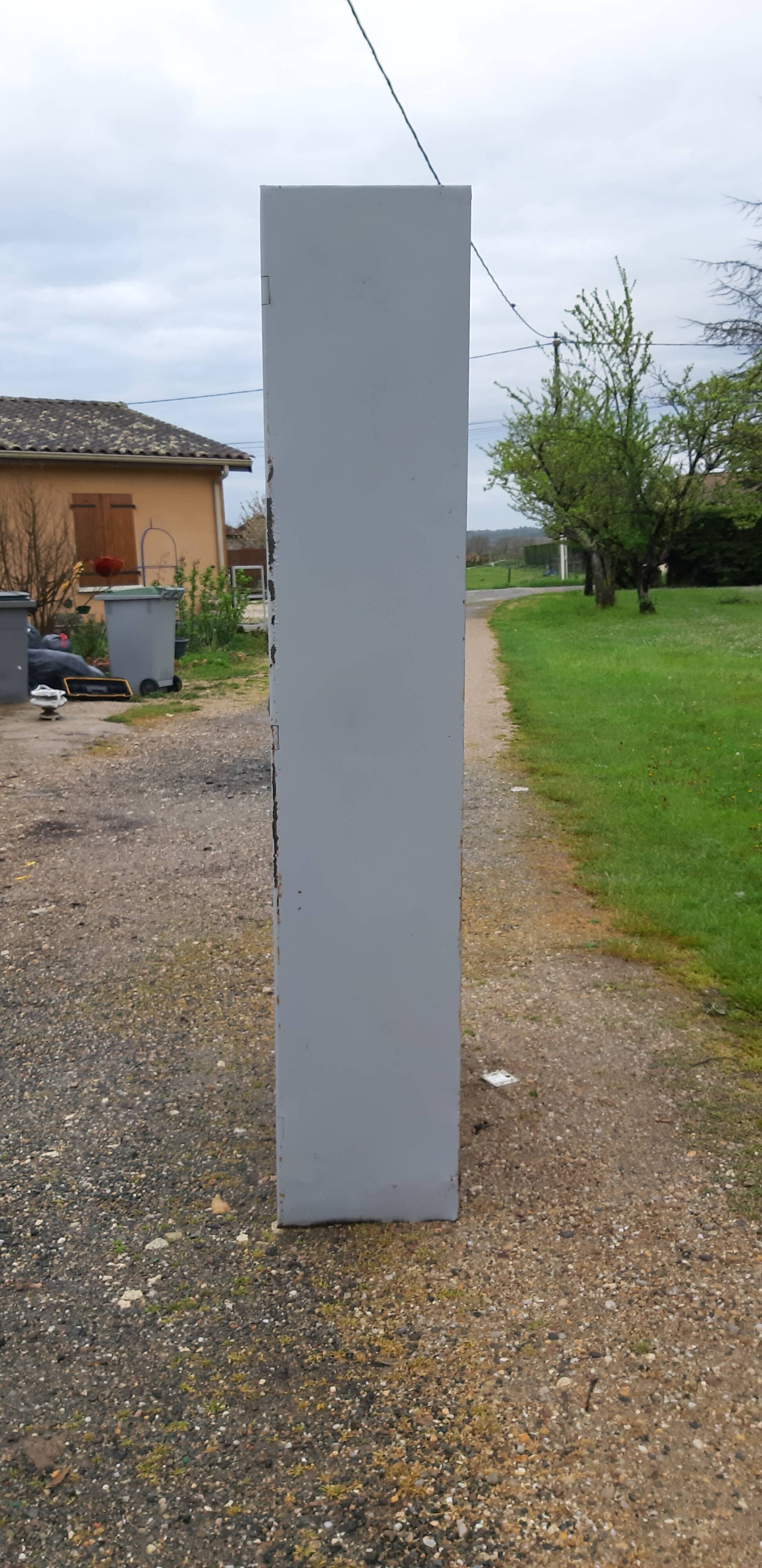 Industrial iron cabinet