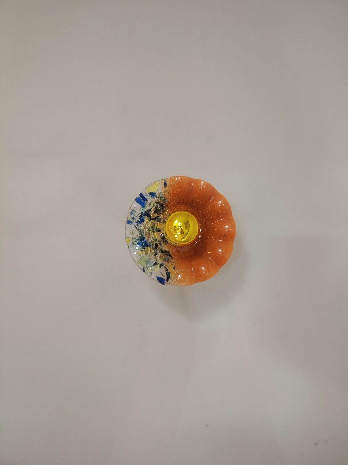 Murano flower wall light
