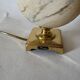 Vintage lamp in marble and brass – Le Dauphin, France