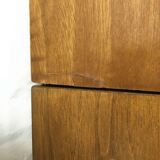 Sideboard-Highboard with Bar by Franz Ehrlich for DW Hellerau, Bauhaus
