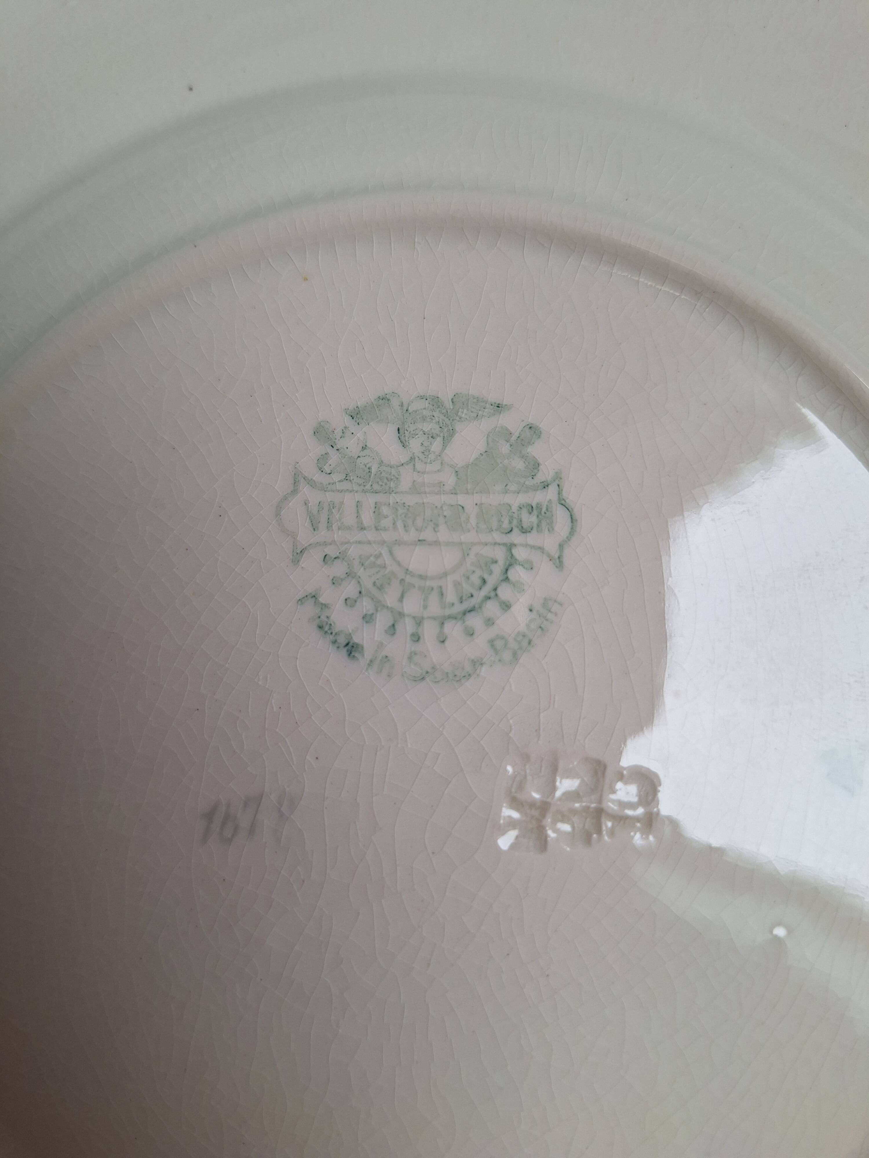 Vintage dessert plates