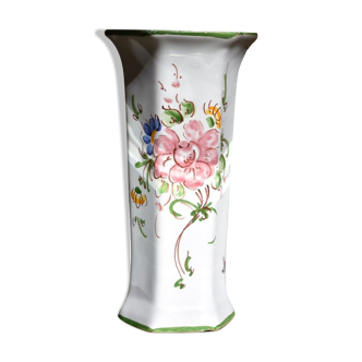 Vase en faïence