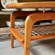 Danish coffee table in teak and rope by Arne Hovmand Olsen
