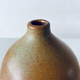 Signed stoneware vase