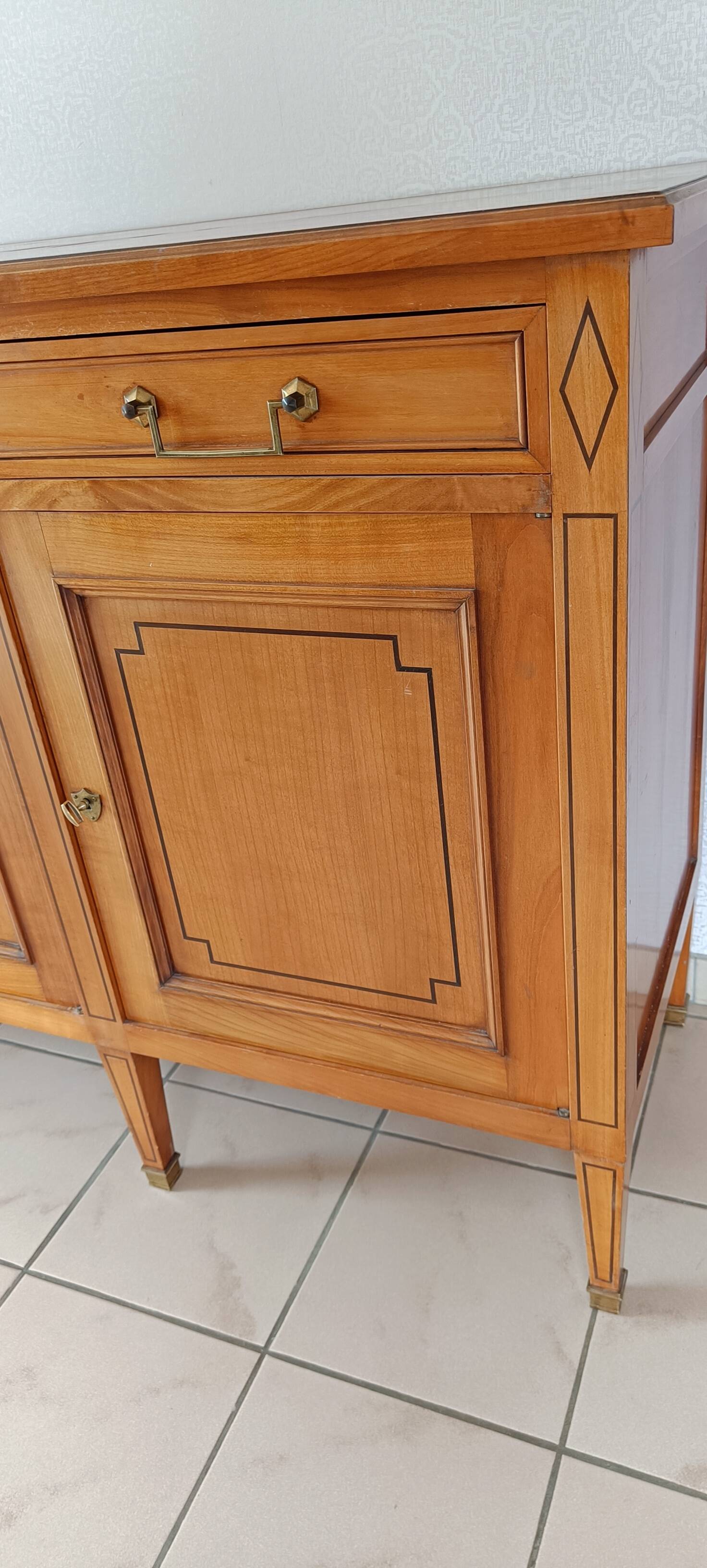 Buffet enfilade style directoire
