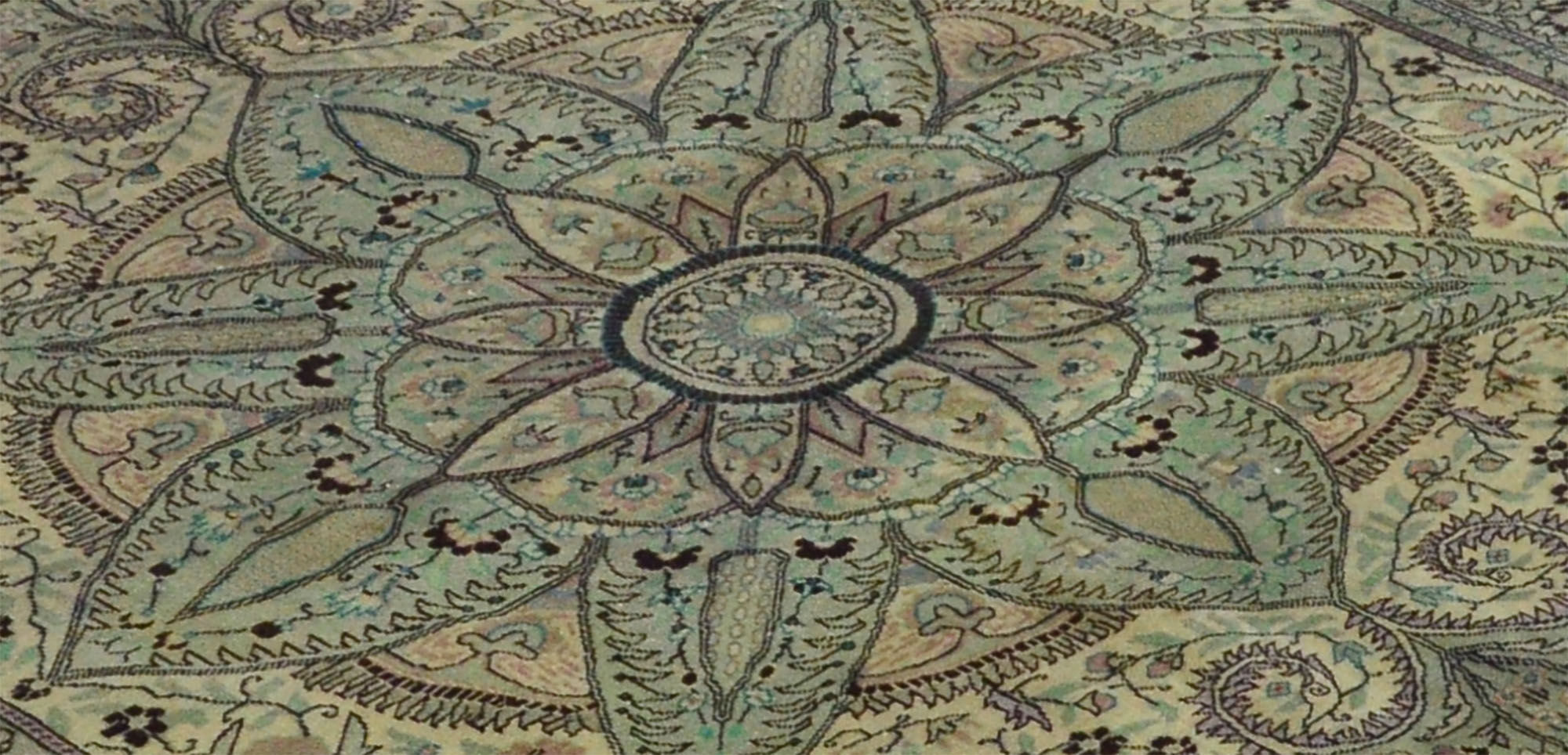 Anatolian handmade vintage rug 303 cm x 200 cm